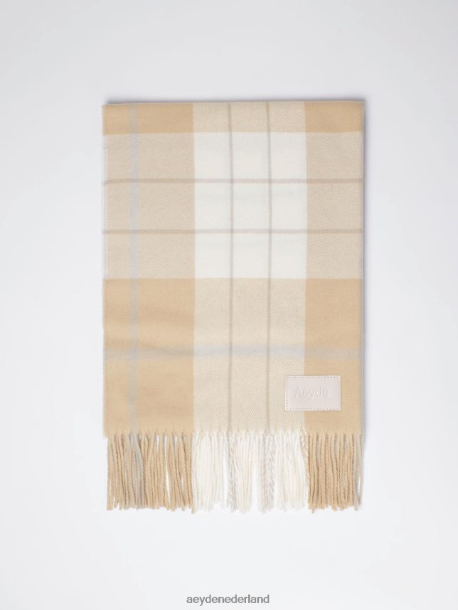 accessoire nl Aeyde Ben romige wol 624HJR148