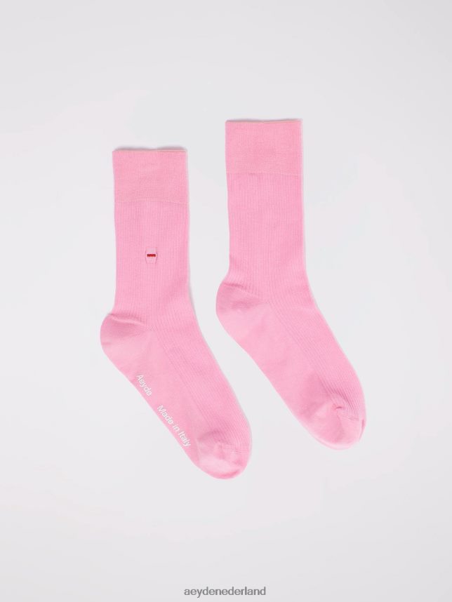 accessoire nl Aeyde Jamie roze katoen 624HJR309