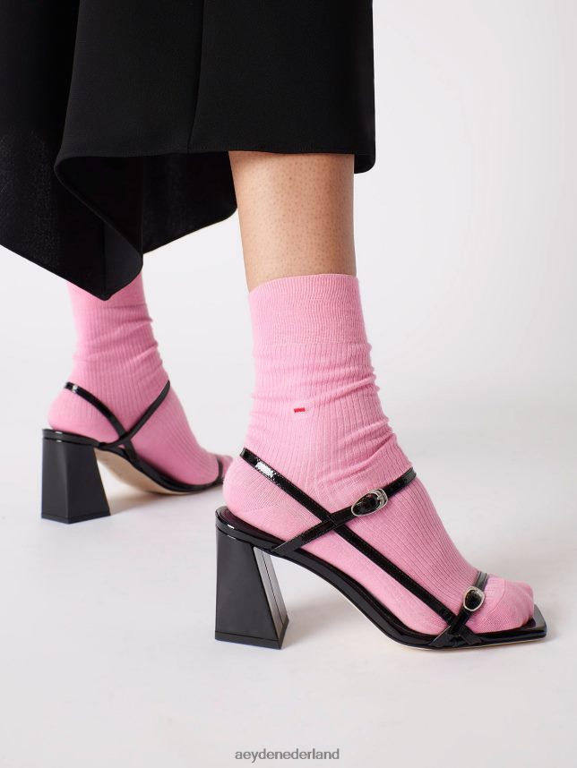 accessoire nl Aeyde Jamie roze katoen 624HJR309