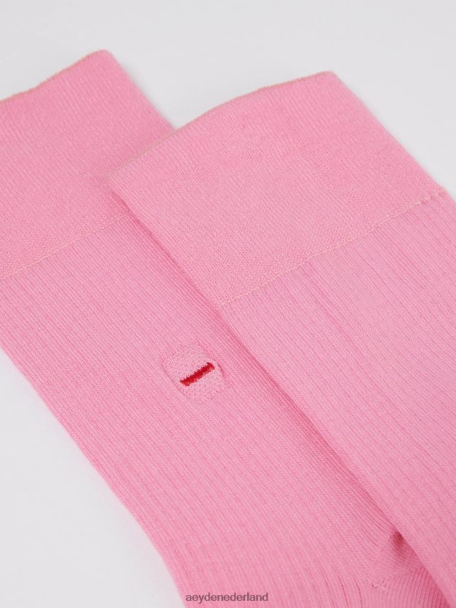 accessoire nl Aeyde Jamie roze katoen 624HJR309