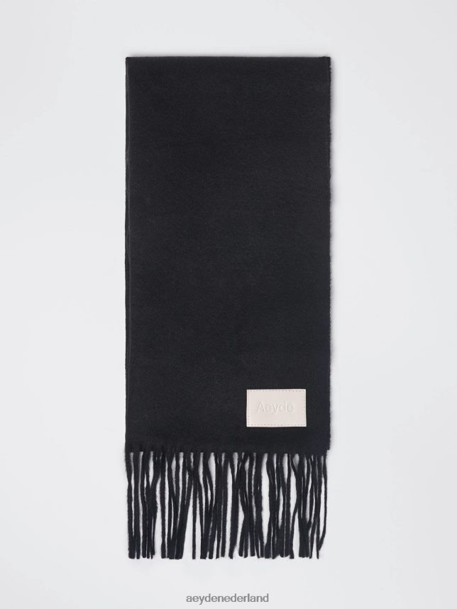 accessoire nl Aeyde bela zwarte kasjmier 624HJR143
