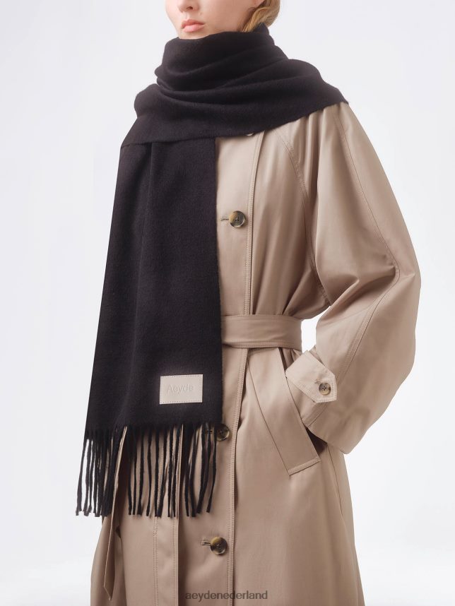 accessoire nl Aeyde bela zwarte kasjmier 624HJR143
