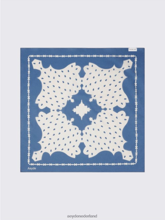 accessoire nl Aeyde dakota leigrijs/crèmeachtig katoen 624HJR302