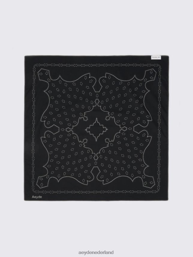 accessoire nl Aeyde dakota zwart katoen 624HJR298