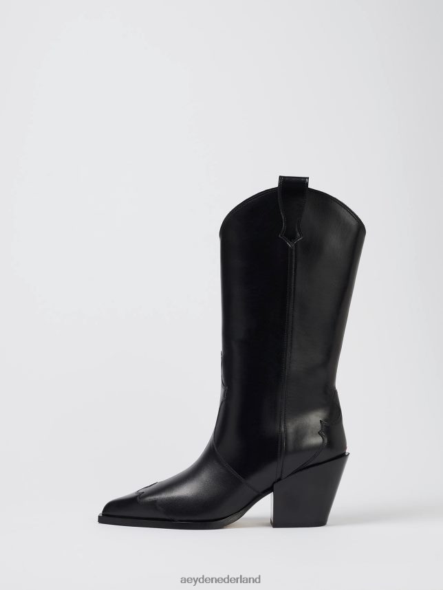schoenen nl Aeyde Ariël zwart kalf 624HJR259