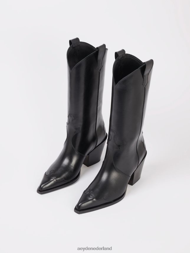 schoenen nl Aeyde Ariël zwart kalf 624HJR259