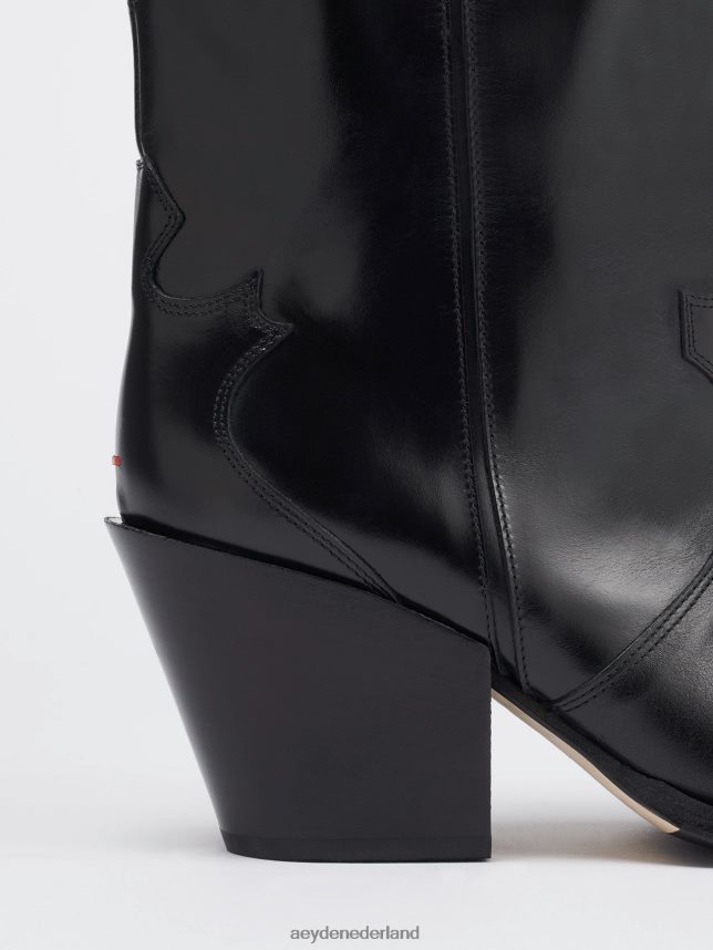 schoenen nl Aeyde Ariël zwart kalf 624HJR259