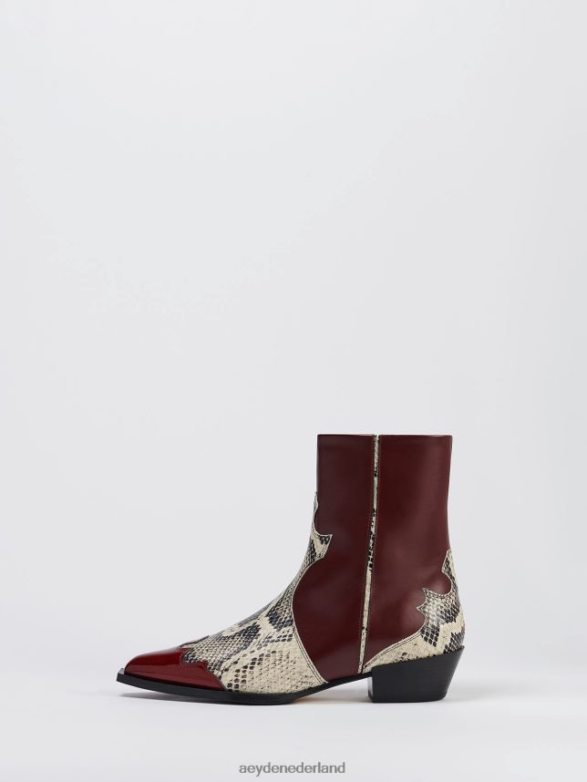 schoenen nl Aeyde Hester port/romig kalfsvlees/slang 624HJR257