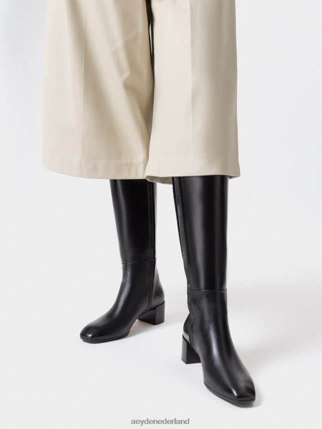 schoenen nl Aeyde Laura zwart kalf 624HJR120