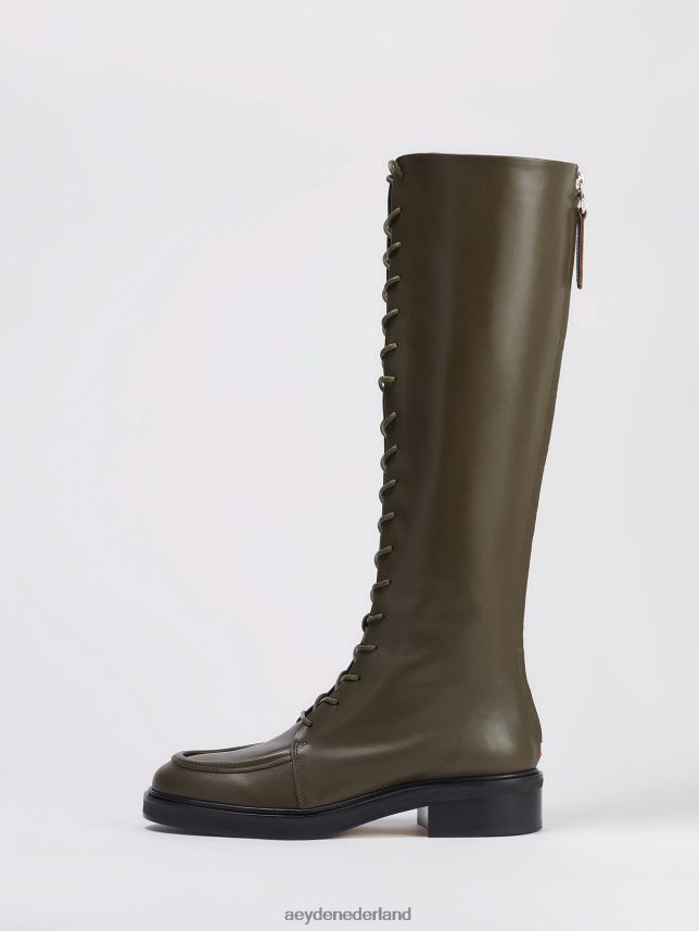 schoenen nl Aeyde Mathilde olijf kalf 624HJR21