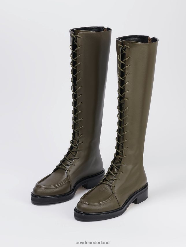 schoenen nl Aeyde Mathilde olijf kalf 624HJR21