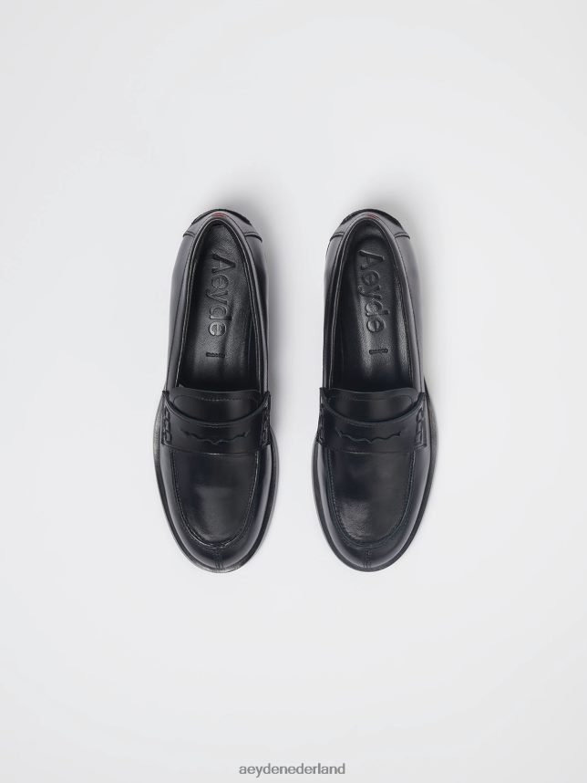 schoenen nl Aeyde Oscar zwart kalf 624HJR149