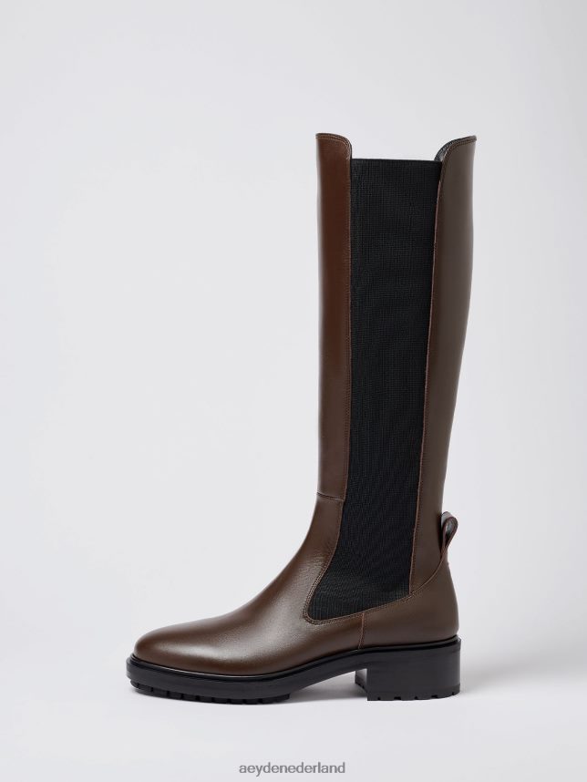 schoenen nl Aeyde blanco mokka kalf 624HJR14