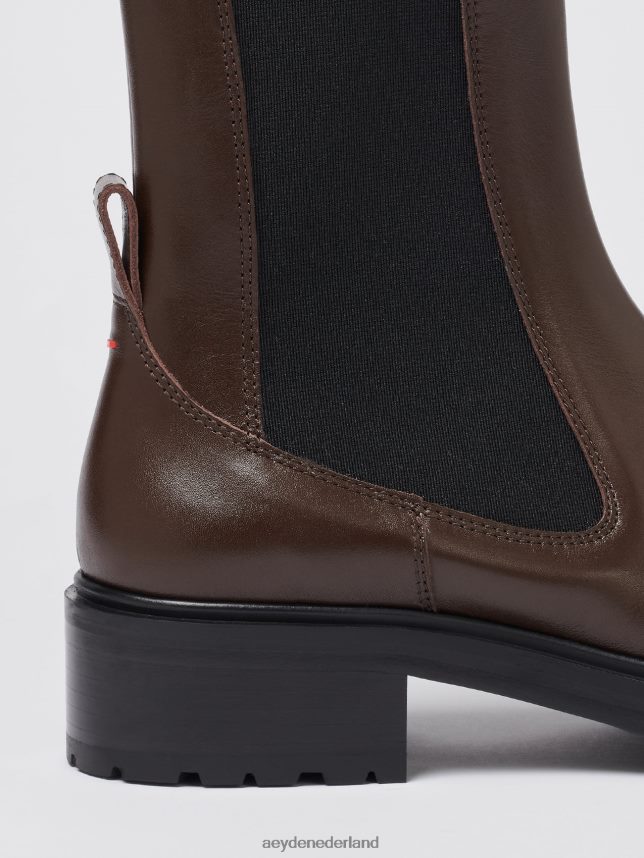 schoenen nl Aeyde blanco mokka kalf 624HJR14