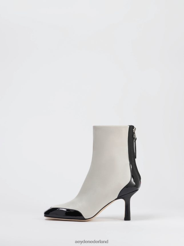schoenen nl Aeyde lelie krijt/zwart kalf/patent 624HJR271