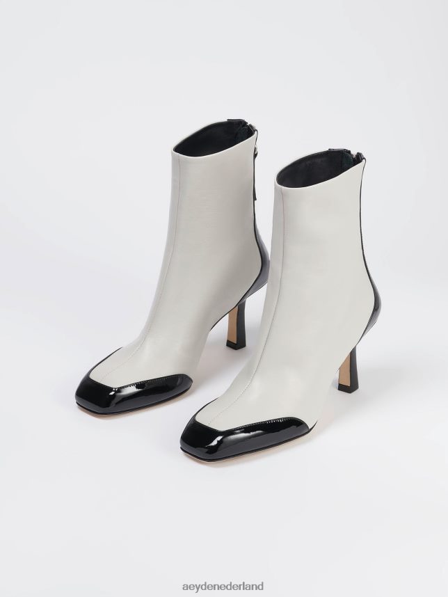 schoenen nl Aeyde lelie krijt/zwart kalf/patent 624HJR271