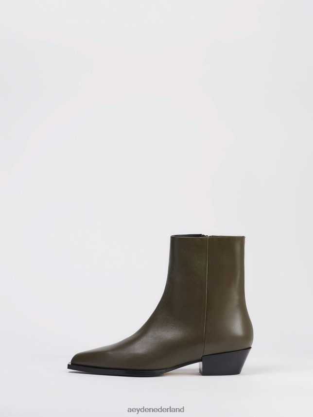 schoenen nl Aeyde robijn olijf kalf 624HJR37