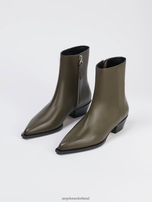 schoenen nl Aeyde robijn olijf kalf 624HJR37