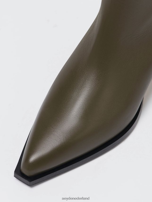schoenen nl Aeyde robijn olijf kalf 624HJR37