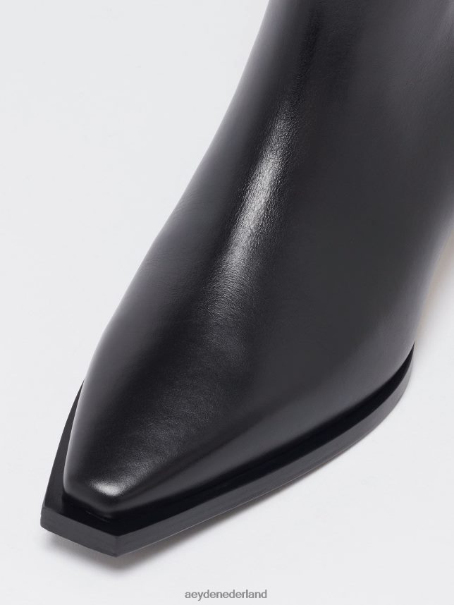 schoenen nl Aeyde robijn zwart kalf 624HJR36