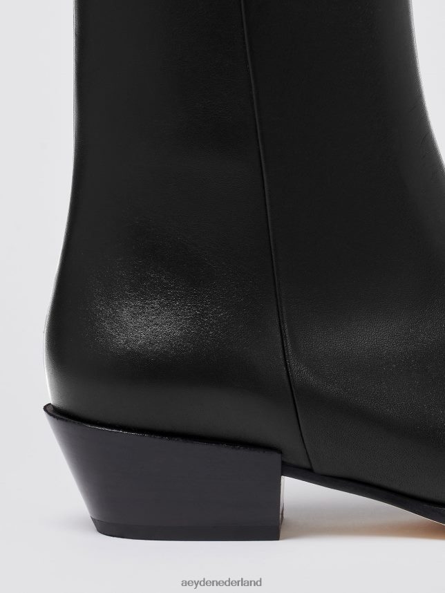 schoenen nl Aeyde robijn zwart kalf 624HJR36