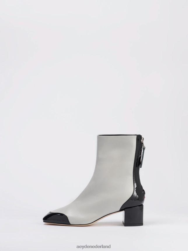 schoenen nl Aeyde suki krijt/zwart kalf/patent 624HJR76