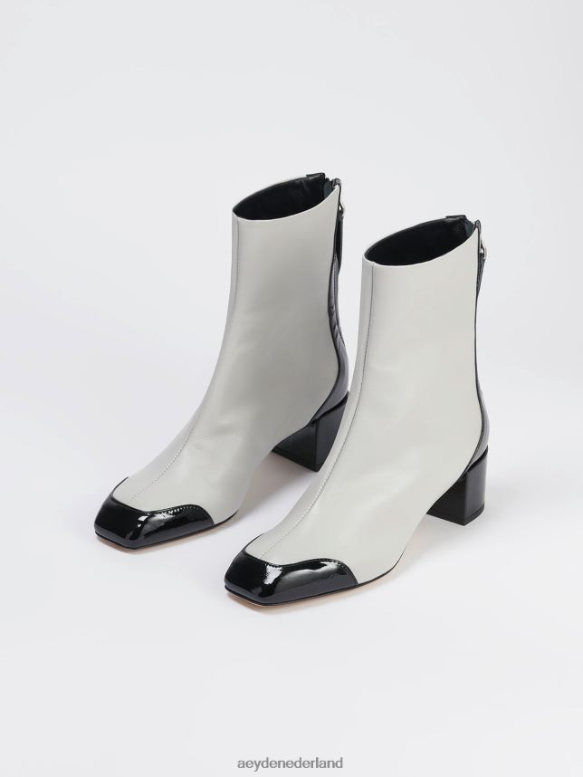 schoenen nl Aeyde suki krijt/zwart kalf/patent 624HJR76