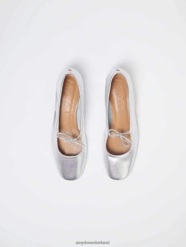 schoenen nl Aeyde Darja zilver nappa 624HJR154