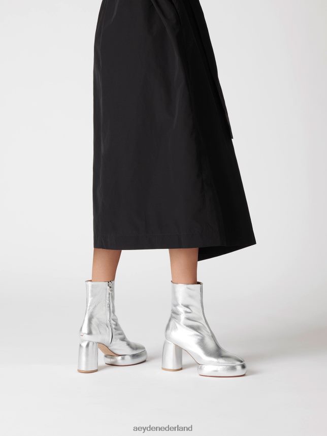 schoenen nl Aeyde Emmy zilver nappa 624HJR245