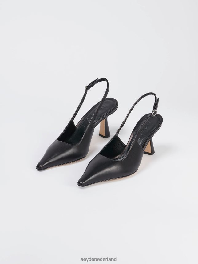 schoenen nl Aeyde Fernanda zwart nappa 624HJR163