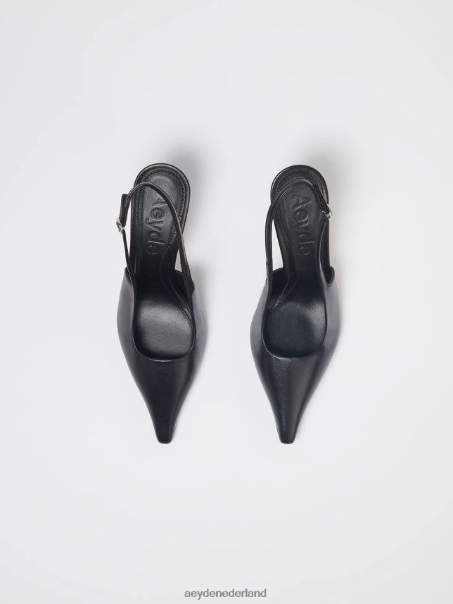 schoenen nl Aeyde Fernanda zwart nappa 624HJR163