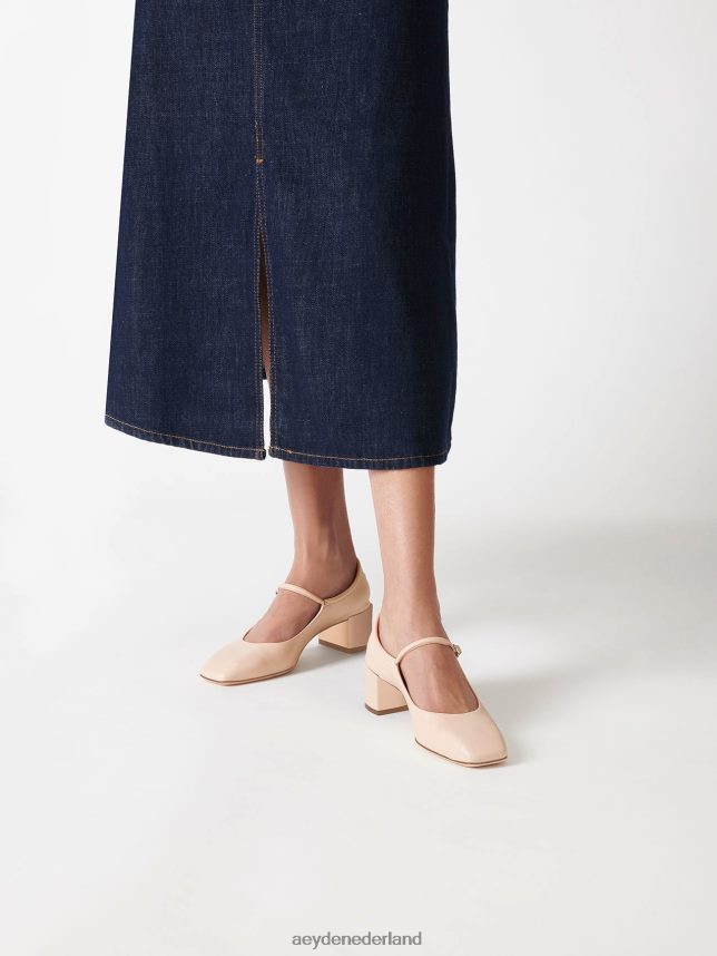 schoenen nl Aeyde aline perzik nappa 624HJR206