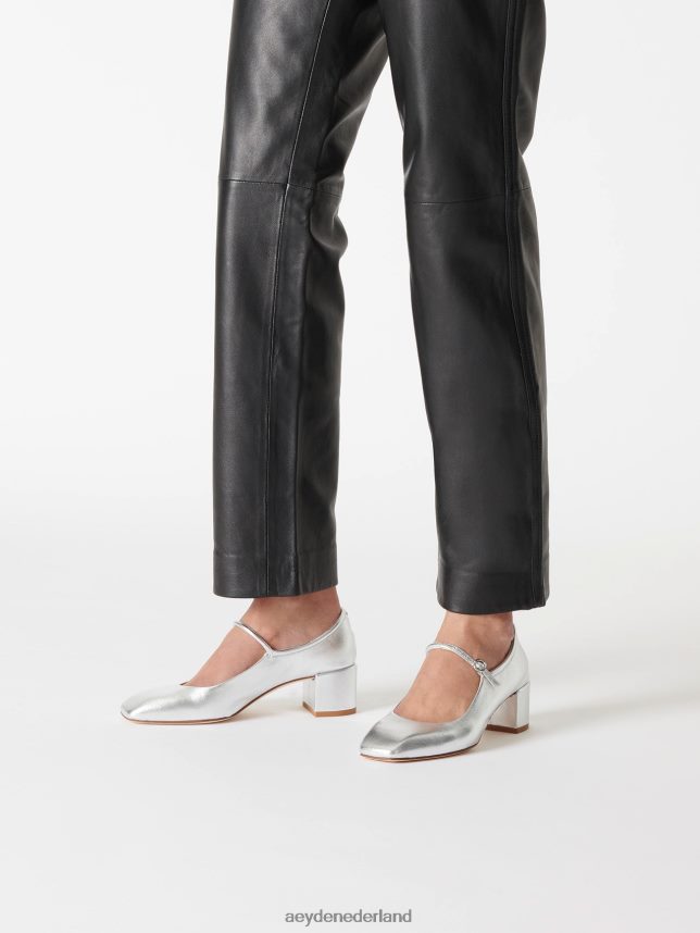 schoenen nl Aeyde aline zilver nappa 624HJR203