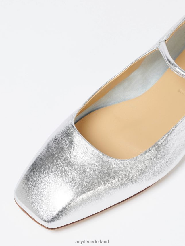schoenen nl Aeyde aline zilver nappa 624HJR203