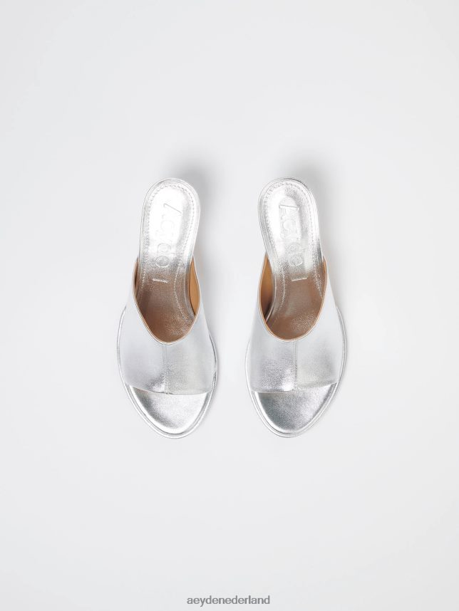 schoenen nl Aeyde arabella zilver nappa 624HJR169
