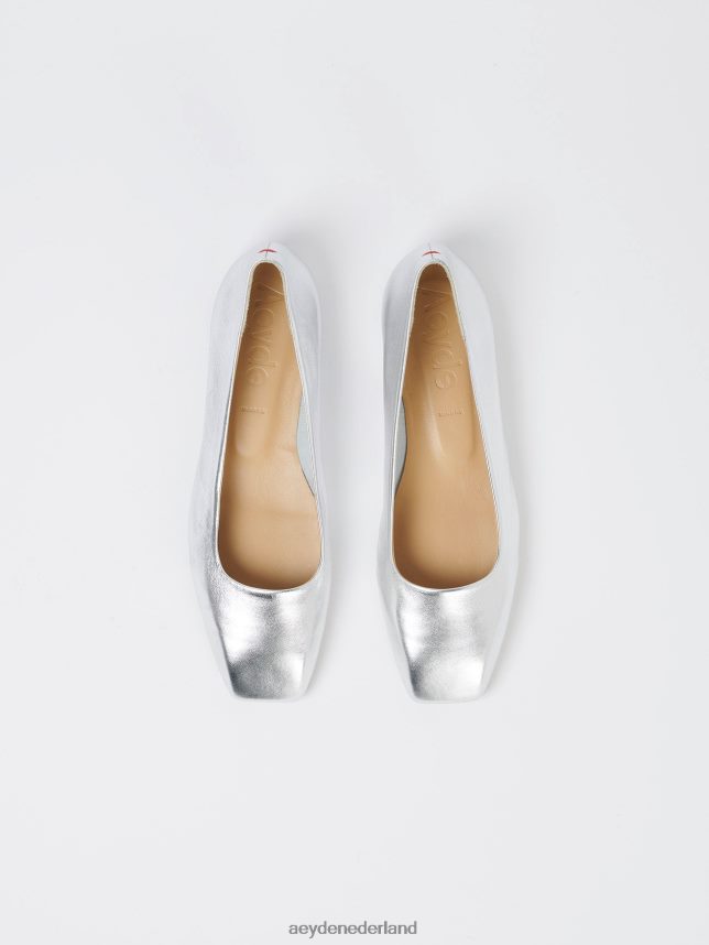 schoenen nl Aeyde idd zilver nappa 624HJR201