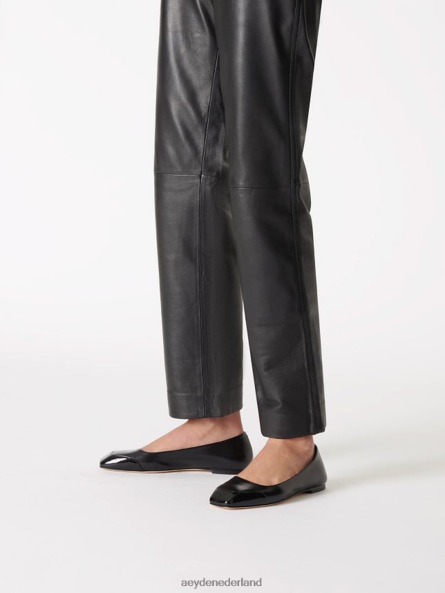 schoenen nl Aeyde iris zwart nappa/lak 624HJR183