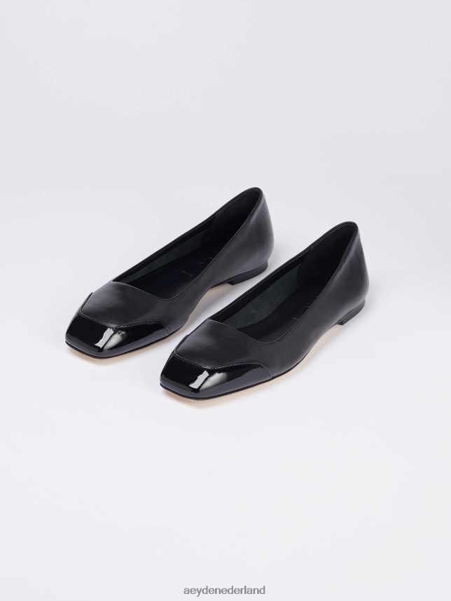 schoenen nl Aeyde iris zwart nappa/lak 624HJR183