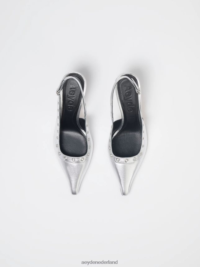 schoenen nl Aeyde isotta zilver nappa 624HJR103