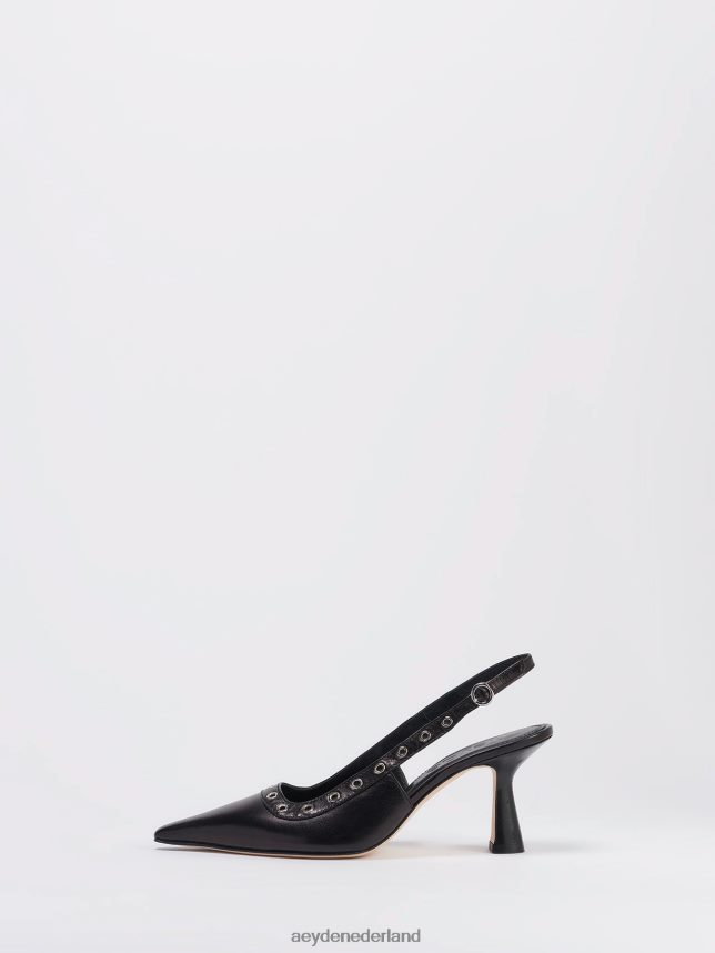 schoenen nl Aeyde isotta zwart nappa 624HJR101