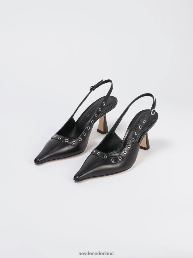 schoenen nl Aeyde isotta zwart nappa 624HJR101