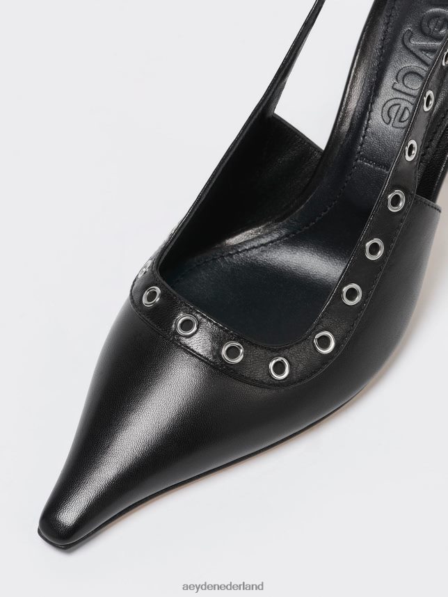 schoenen nl Aeyde isotta zwart nappa 624HJR101