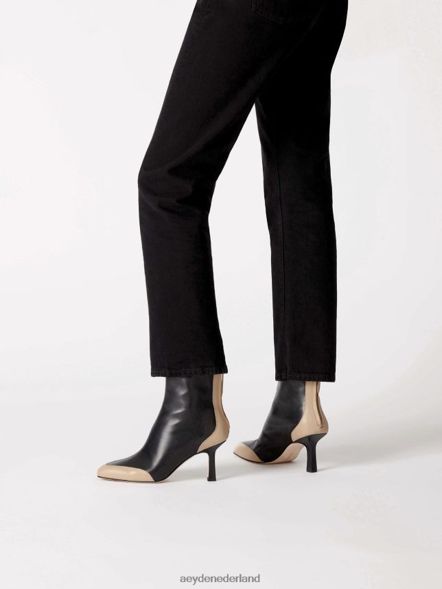 schoenen nl Aeyde lelie zwart/latte nappa 624HJR270