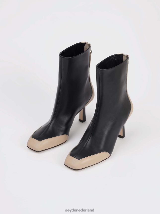 schoenen nl Aeyde lelie zwart/latte nappa 624HJR270