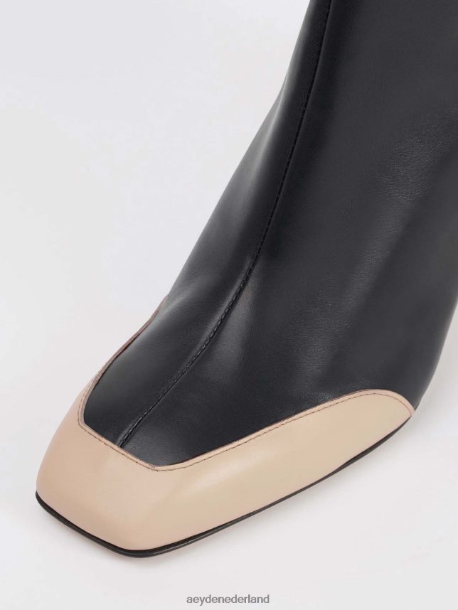 schoenen nl Aeyde lelie zwart/latte nappa 624HJR270