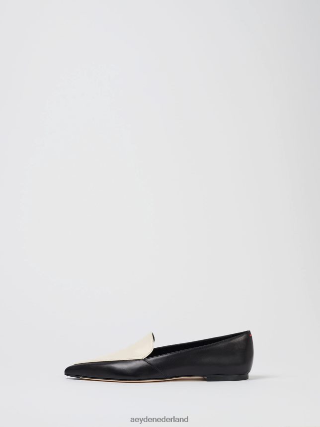 schoenen nl Aeyde martha zwart/romig nappa 624HJR212