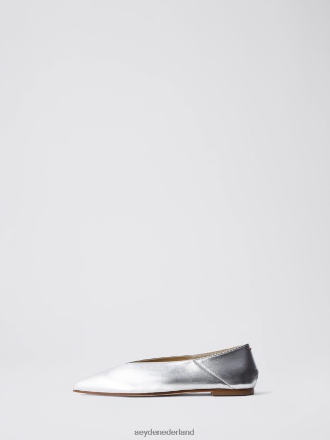 schoenen nl Aeyde moa zilver nappa 624HJR217