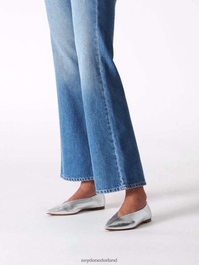 schoenen nl Aeyde moa zilver nappa 624HJR217