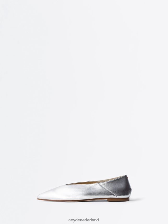 schoenen nl Aeyde moa zilver nappa 624HJR217