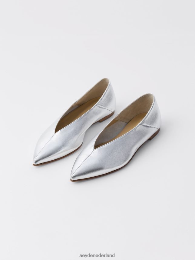 schoenen nl Aeyde moa zilver nappa 624HJR217